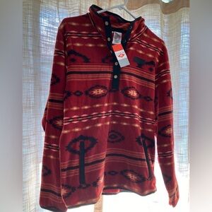 Cinch Red Aztec Jacket